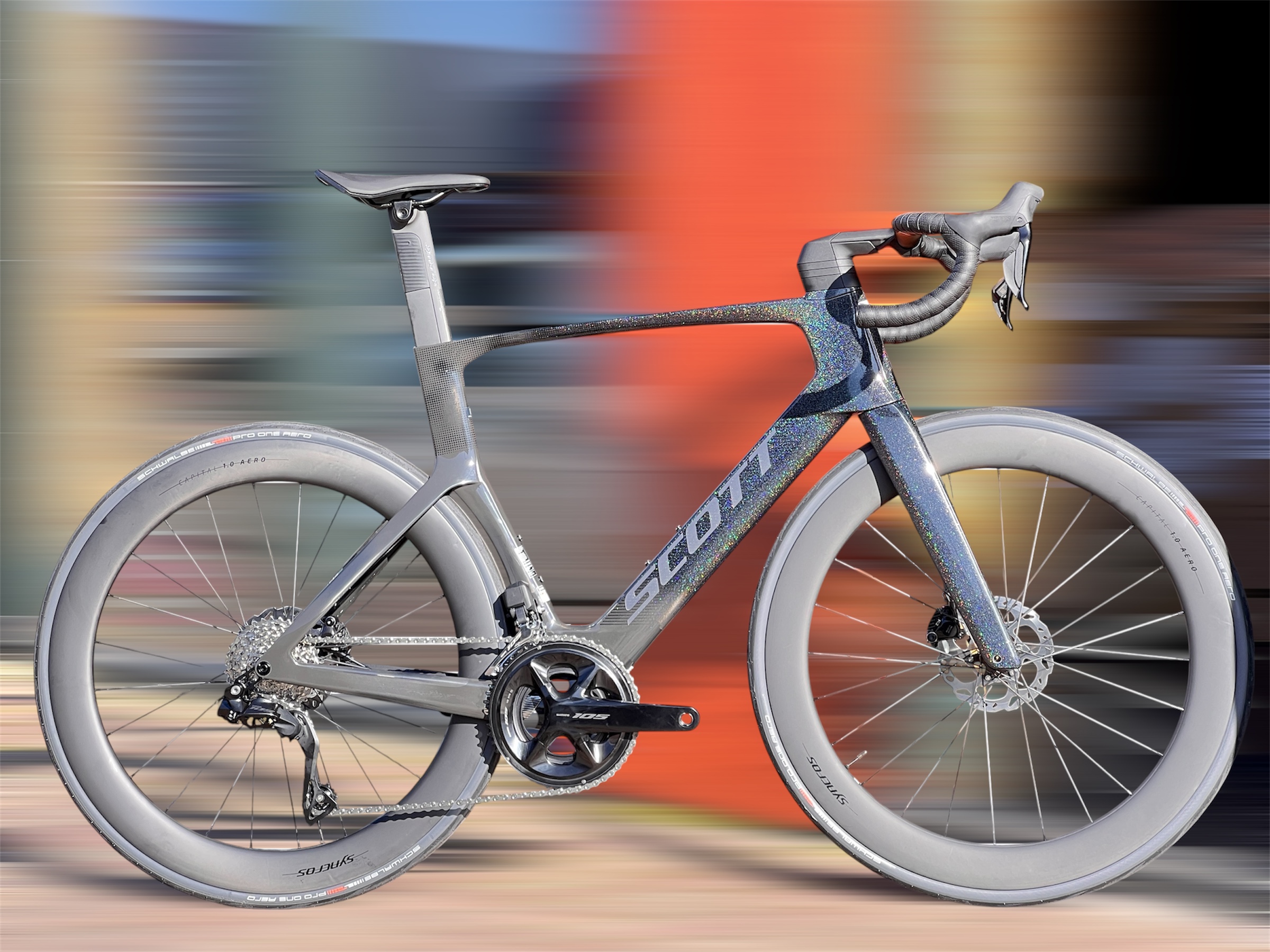 Scott Foil RC 20 2025 Large 105 Di2 2x12v carbon - De Fietsenman